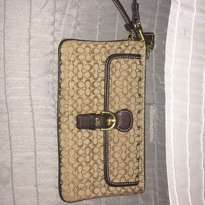 Coach Wristlet.